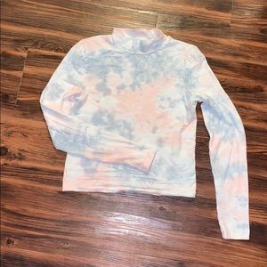 Wild Fable Marble Mock Neck